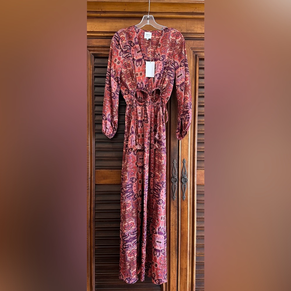 MISA Los Angeles Kasia Dress Septima Tapestry - Picture 5 of 7